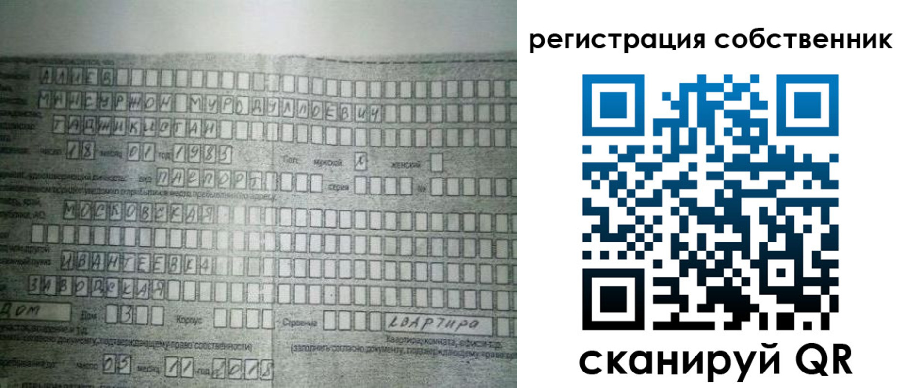 временная регистрация в Новоаннинском